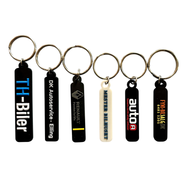 Silicone Nøgleringe