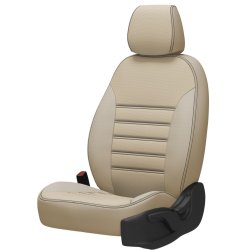 Sdeovertrk Jaquard Design Kun stof p alle flader