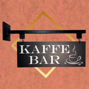 Skilt til din kaffebar  Byd dine ventende kunder p en kop kaffe