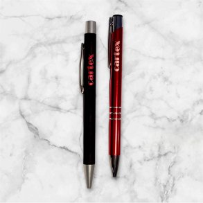 Kuglepenne med eget logo/navn Rd metallic