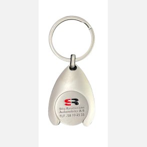 Metal nglering med mnt med logo/tekst 