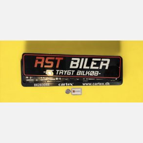 Opstartspakke 1  med  125 Nummerpladerammer, 24 Dekoplader og 100 N�gleringe