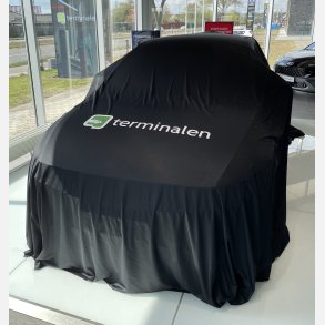 Prsentationsovertrk til udstilling med logo