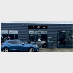 Lysskilt til indgangsparti 1